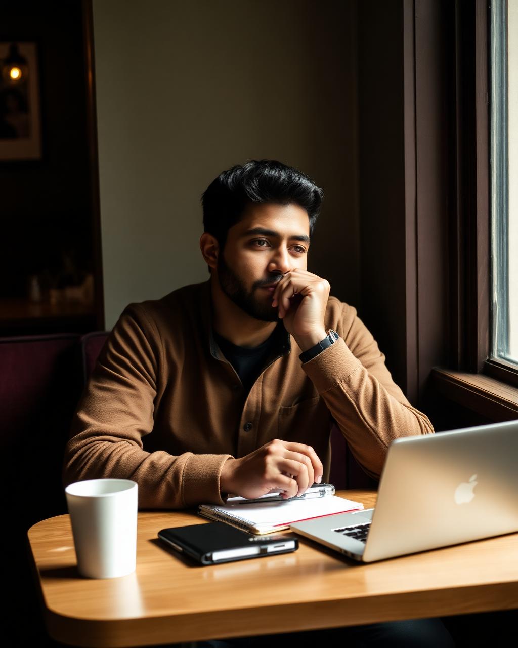 A founder shaping a business idea in London